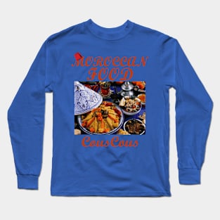 Artesanal, Typical moroccan food cuscus traditional Long Sleeve T-Shirt